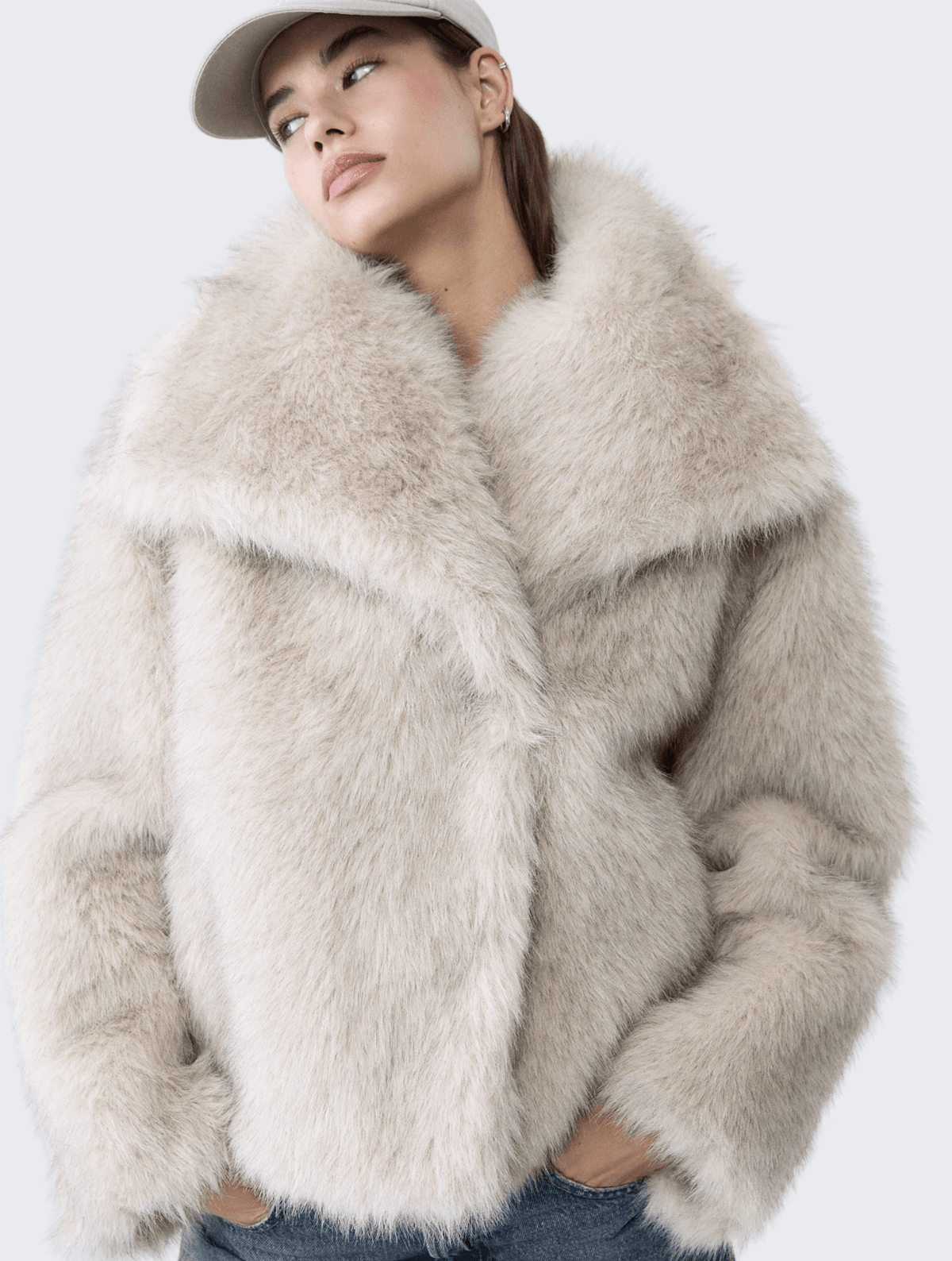 Faux Fur Jacket Victoire