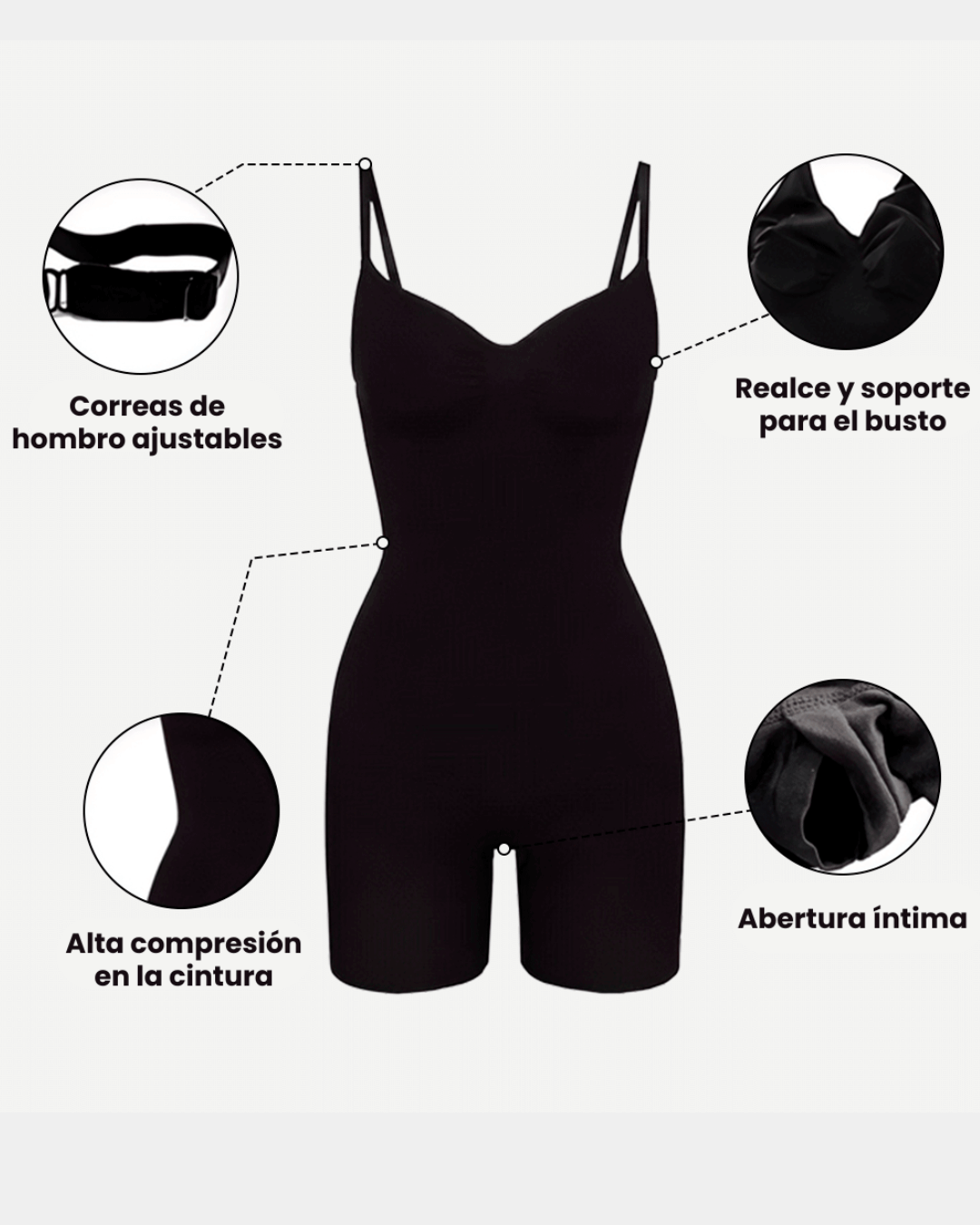 Tummy Control Slimming Bodysuit Valentina