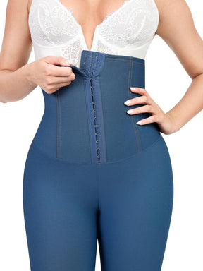 Shapewear High-Waist Tummy Control Denim Leggings